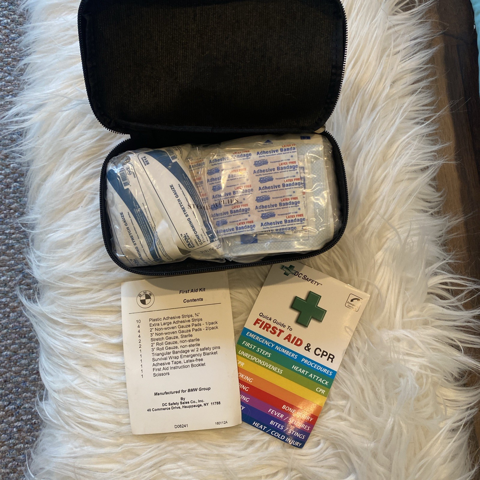 BMW First Aid Kit-2017 Intact Never Used