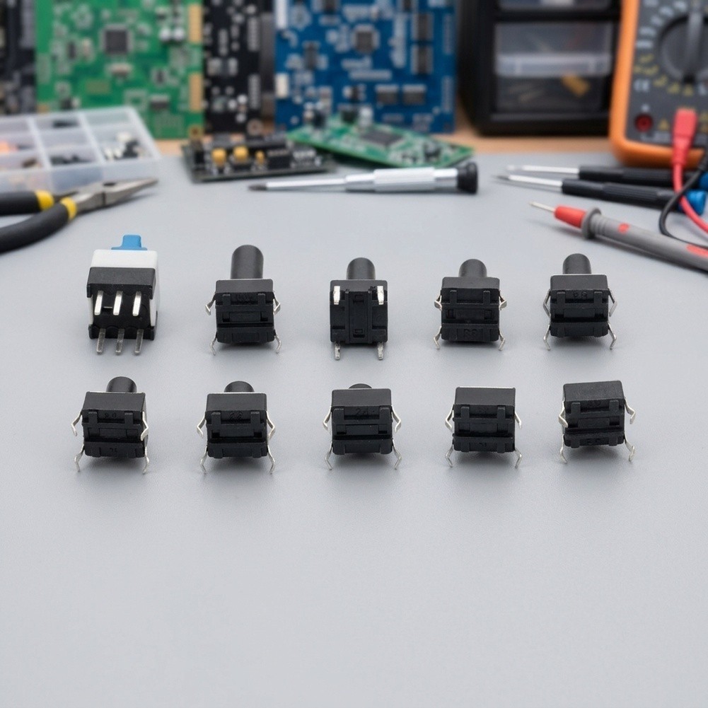 Push Button Tactile Switch Kit 180 Pieces Boxed for Electronic Device Repairs