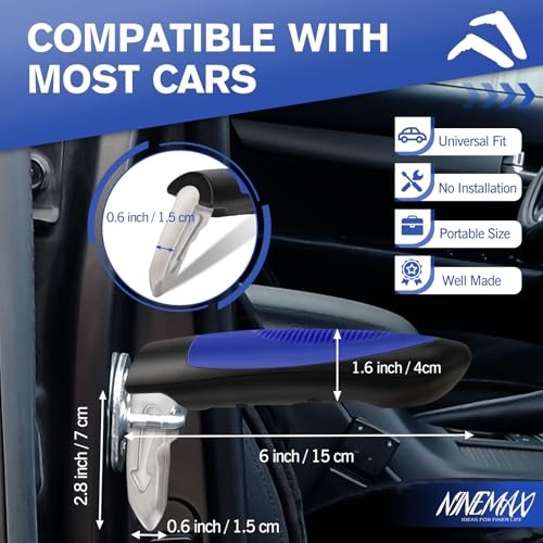 Car Door Handle for Elderly Car Handle Assist Support, Auto Grab Pack of 2