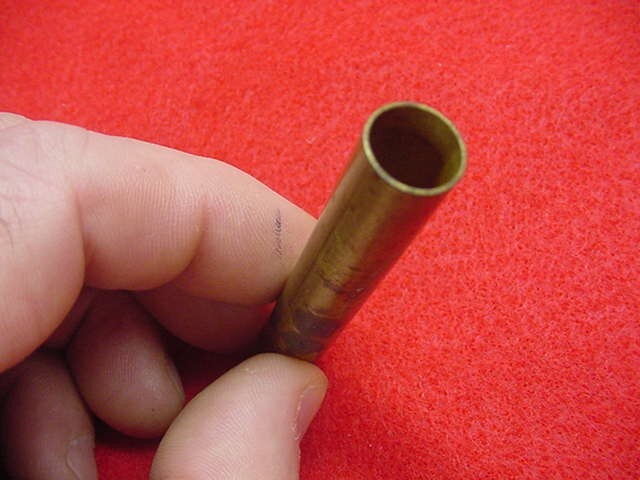 Muzzleloading-Blackpowder Flask Nipple/Spout- 2 1/2" in length- Nice !