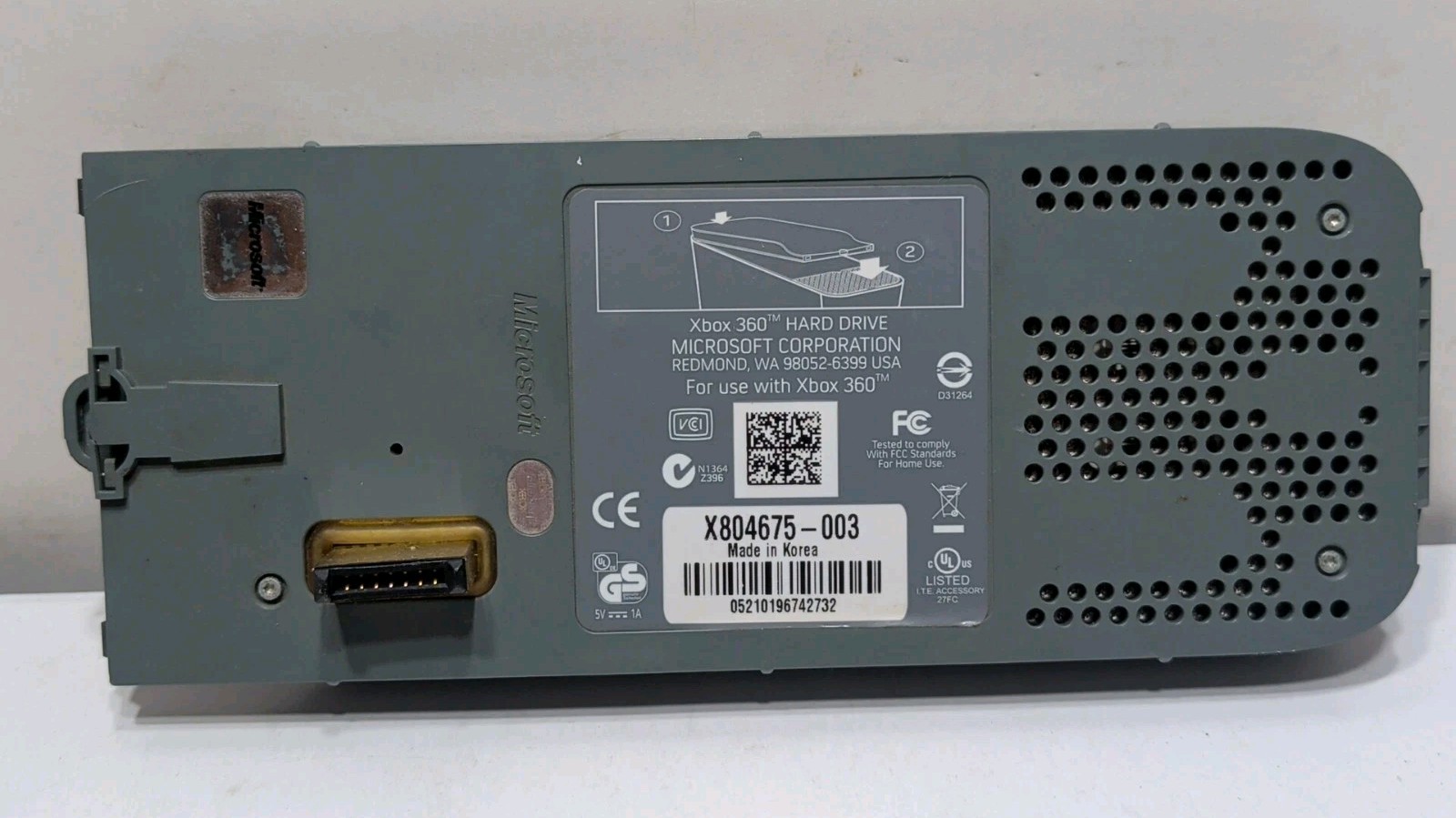 Microsoft X804675-003 - 20GB? HDD for Microsoft Xbox 360 External Hard Drive