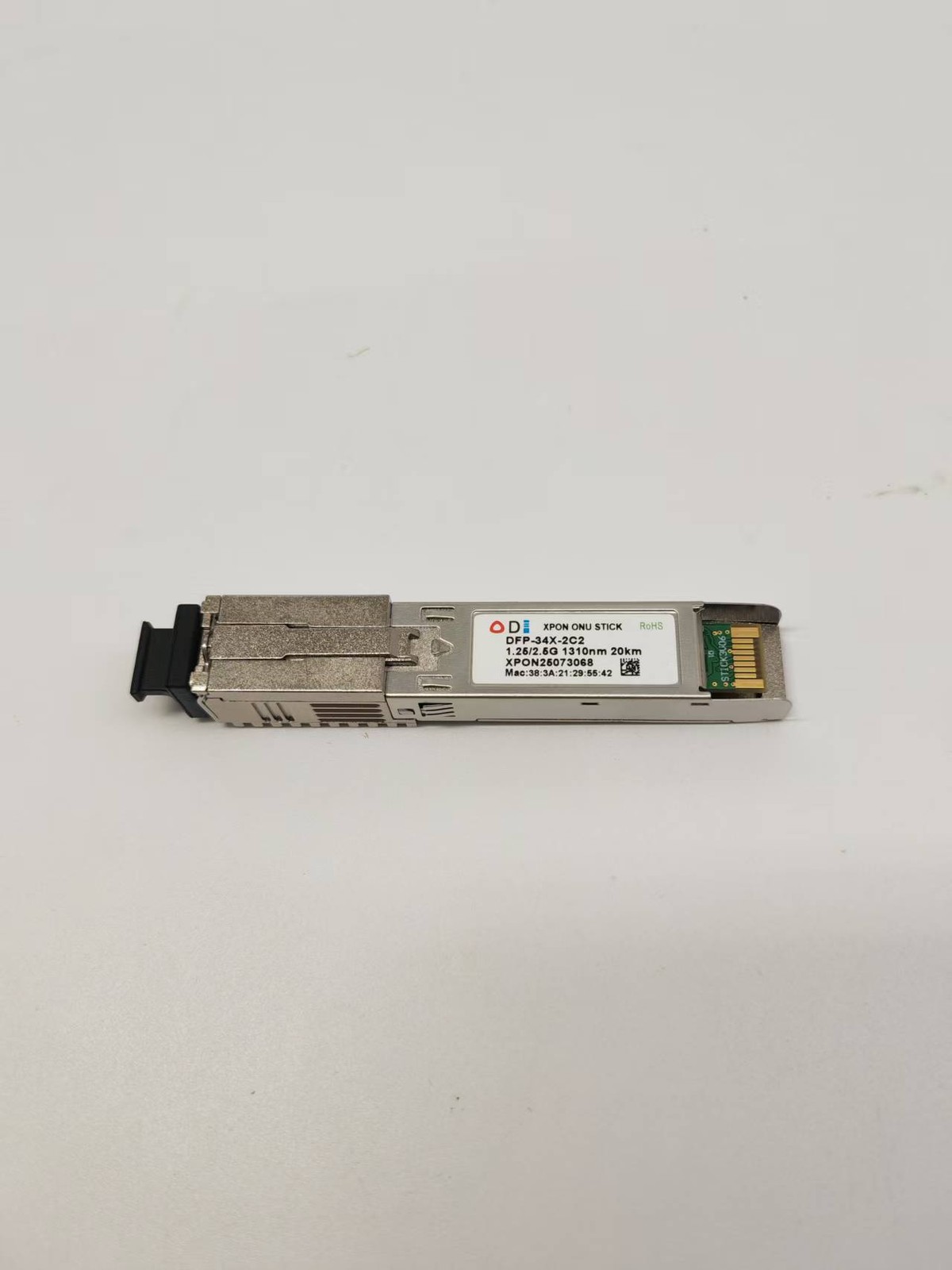 1PCS New ODI DFP-34X-2C2 XPON ONU Stick 1.25/2.25G 1310nm 20km Free shipping
