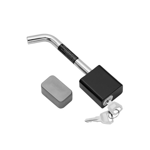 Draw Tite 63224 Trailer Hitch Lock For 1-1/4" Square Receiver 1/2" Pin Bent