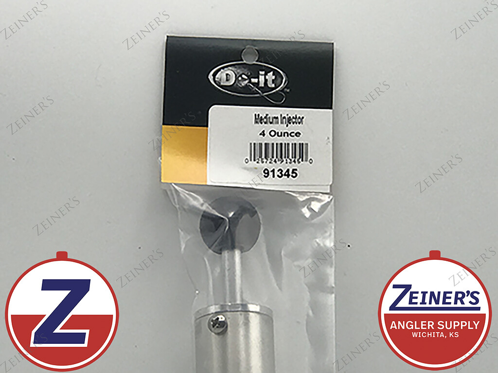 91345 Injector for soft plastic injection molds - Medium - 4 oz capacity - New