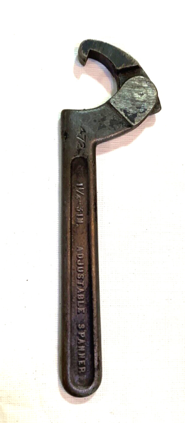 Williams no. 472 adjustable spanner wrench