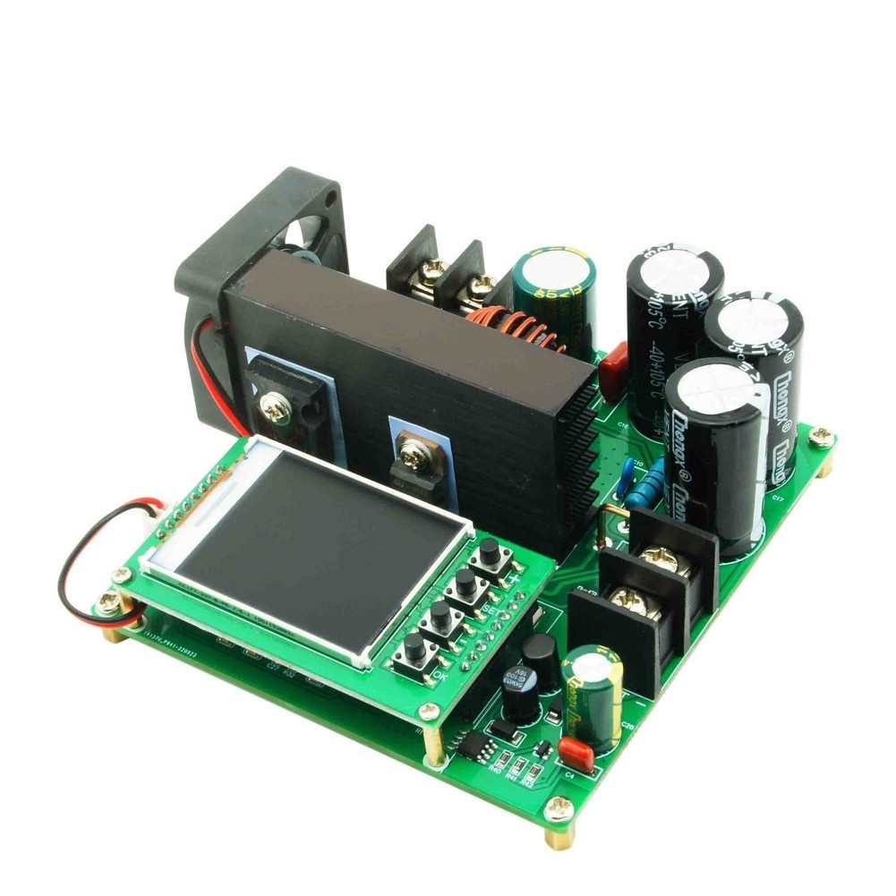 Boost with LCD 900W 15A 9V-60V In 10V-120V Out Short Circuit Protected