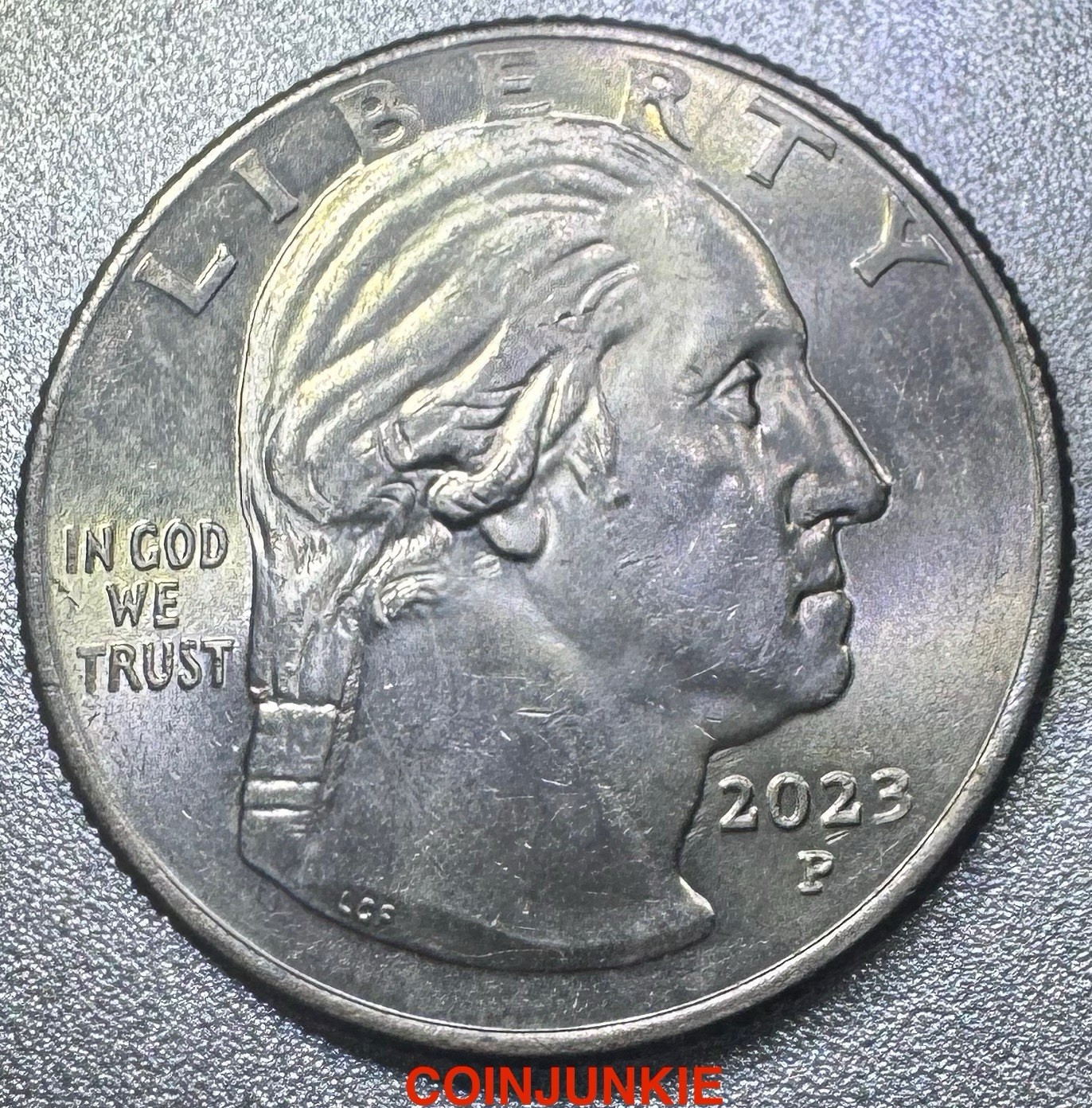 2023 P Edith Kanaka’olé Quarter-MINT ERRORS-DIE CHiPS-STRIKE THROUGH 🔥