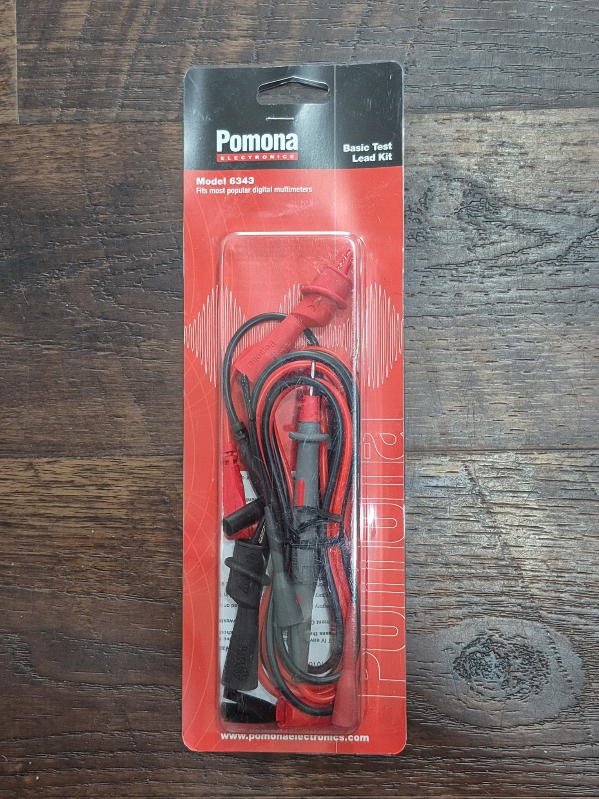 Pomona Electronics BASIC TEST LEAD SET Model 6343