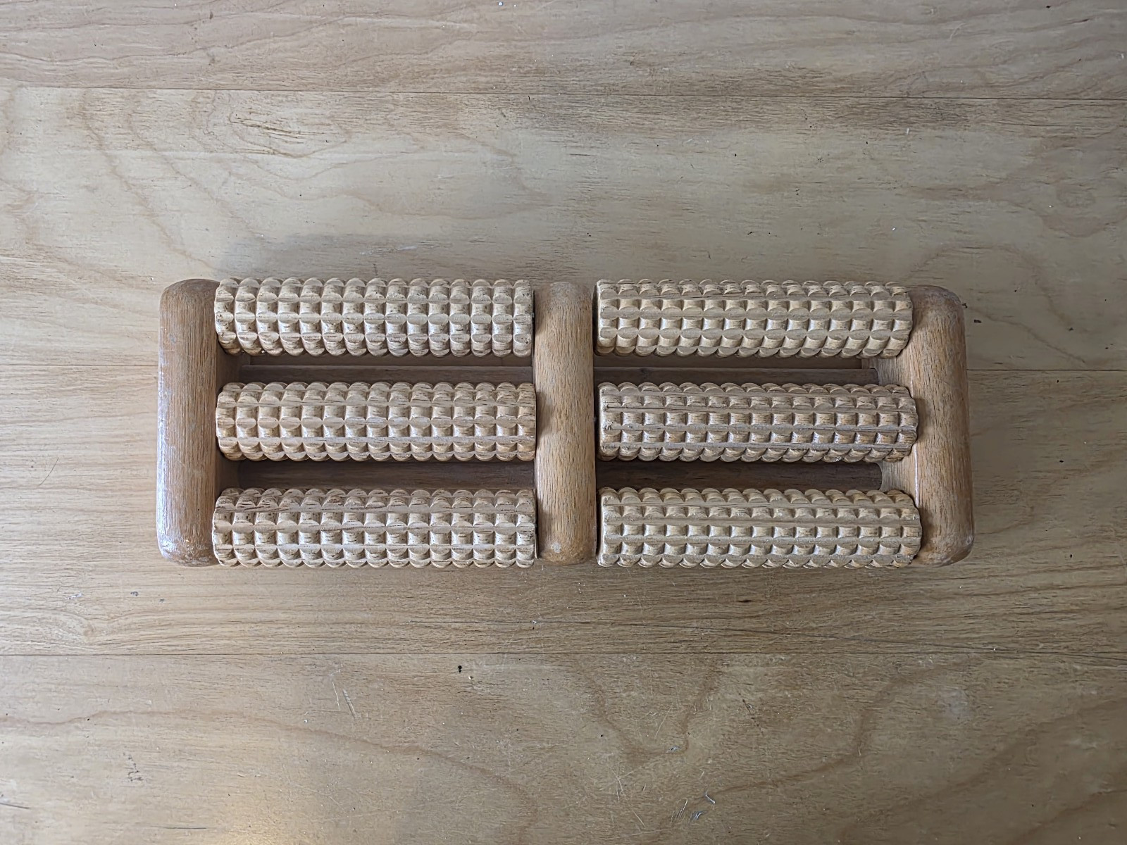 Wooden Foot Massage Roller / Foot Reflexology Massager
