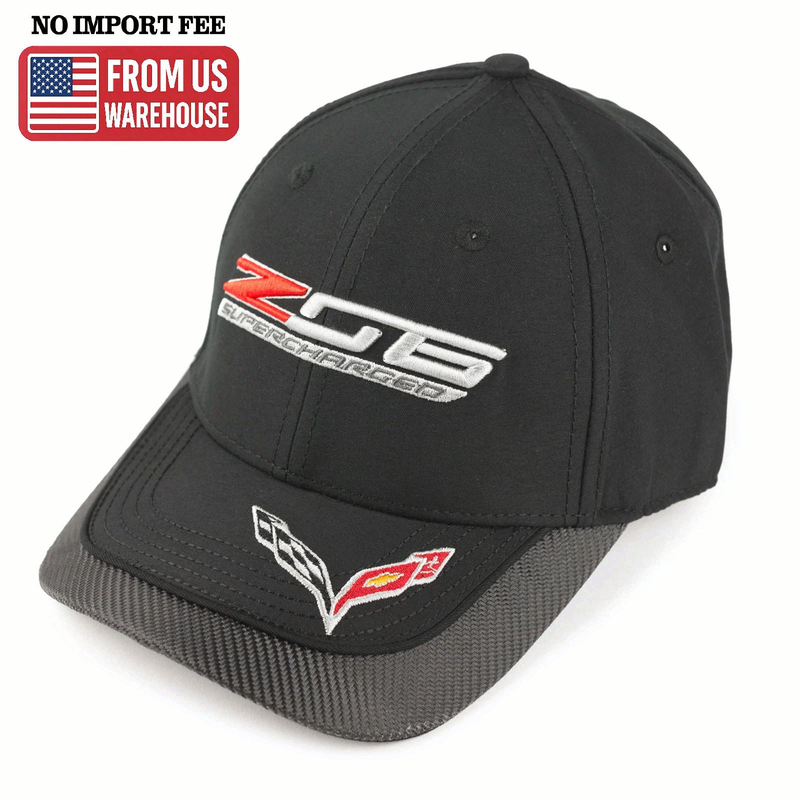 Chevrolet Corvette C7 Z06 Supercharged Carbon Fiber Black Hat - Ships in a Box
