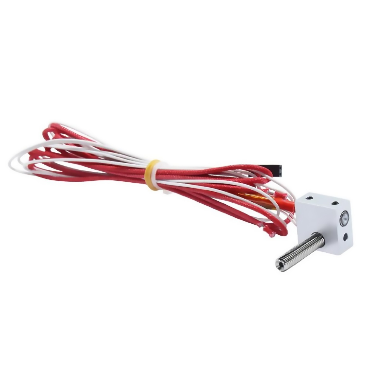 3D Printer MK8 Assembled Extruder Hotend 1.75mm to 0.4mm Nozzle Heating Block D