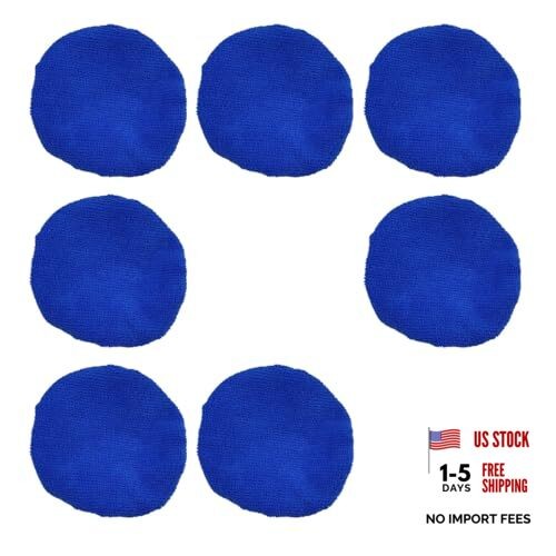 LAINLOY 7 Pack Microfiber Cloths, Replaceable Car Inside Windshield Cleaning
