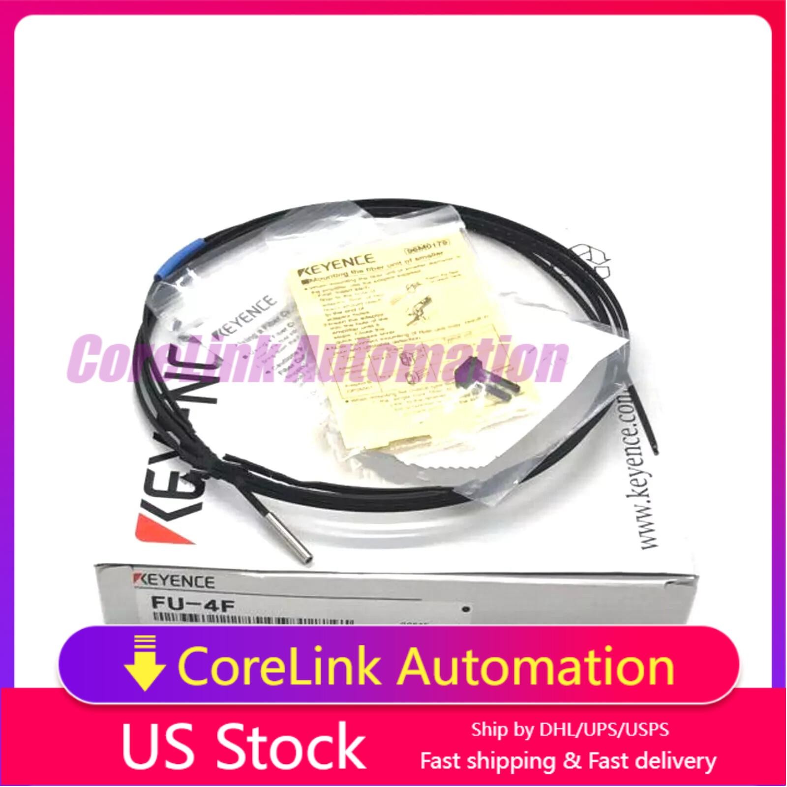 KEYENCE FU-4F Digital Fiber Optic Sensor FU4F New Free Shipping
