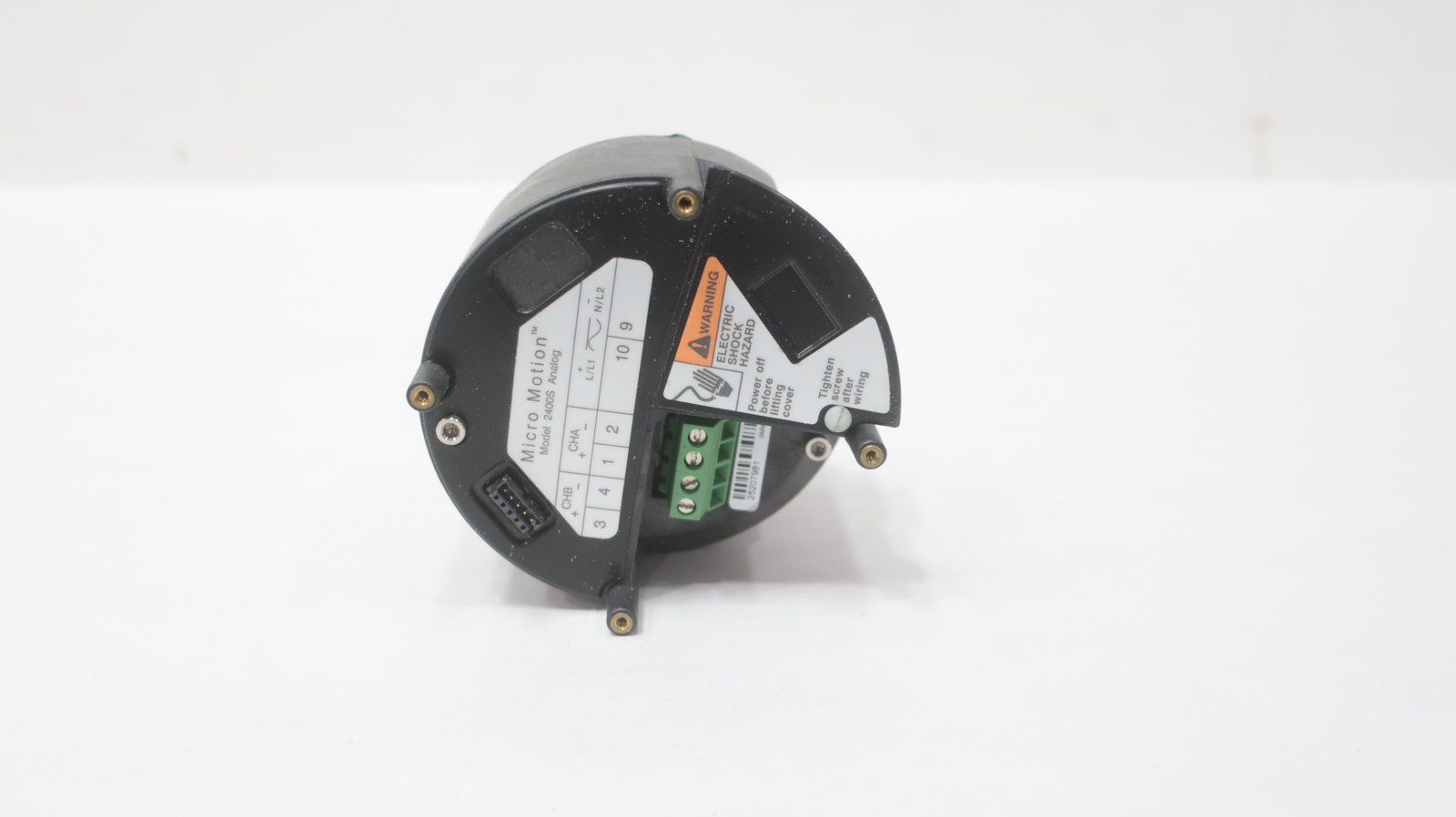Micro Motion 2400S MMI-20017300 Analog Integral-mount Flow Transmitter