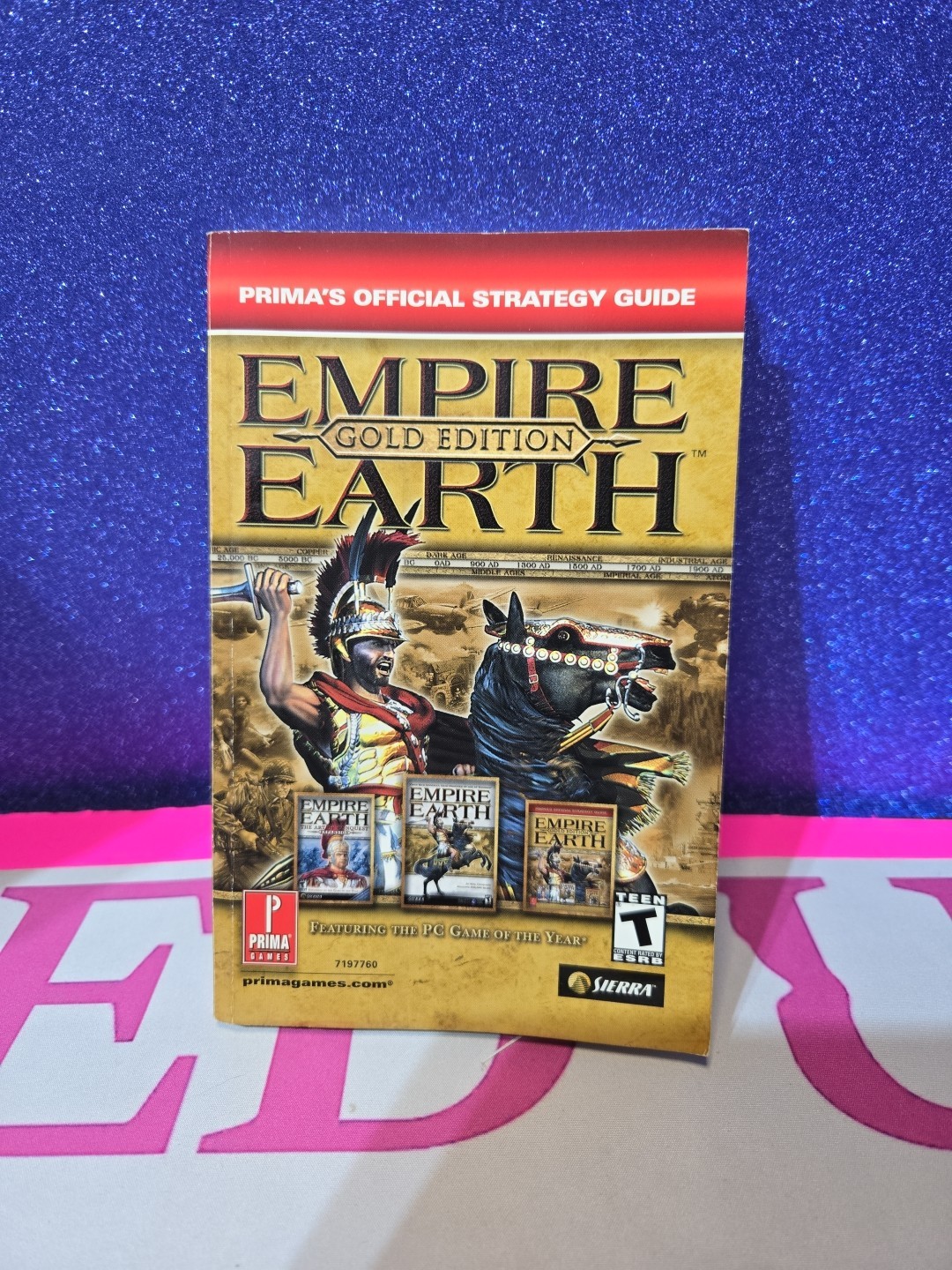 Empire Earth Gold Edition Computer PC Official Strategy Guide Player's Hint Book