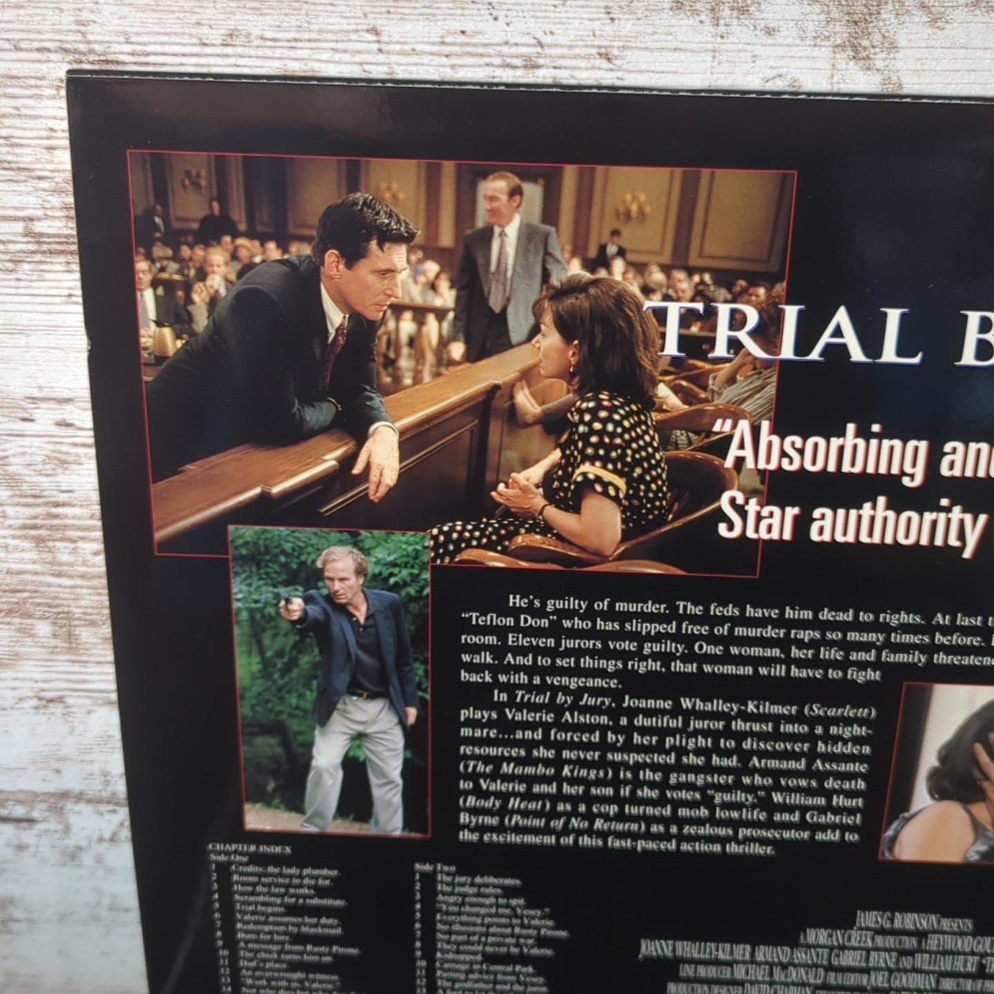 Trial by Jury (1995, Laserdisc, 13515) Widescreen