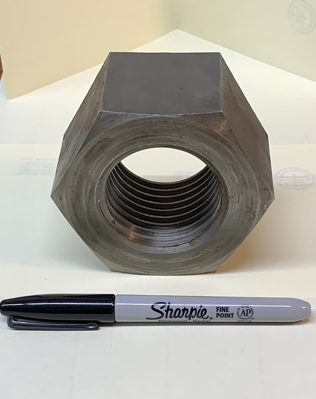 2”-4 1/2 Heavy Hex Nuts Grade 2 plain 2”-4.5 (1 Piece)