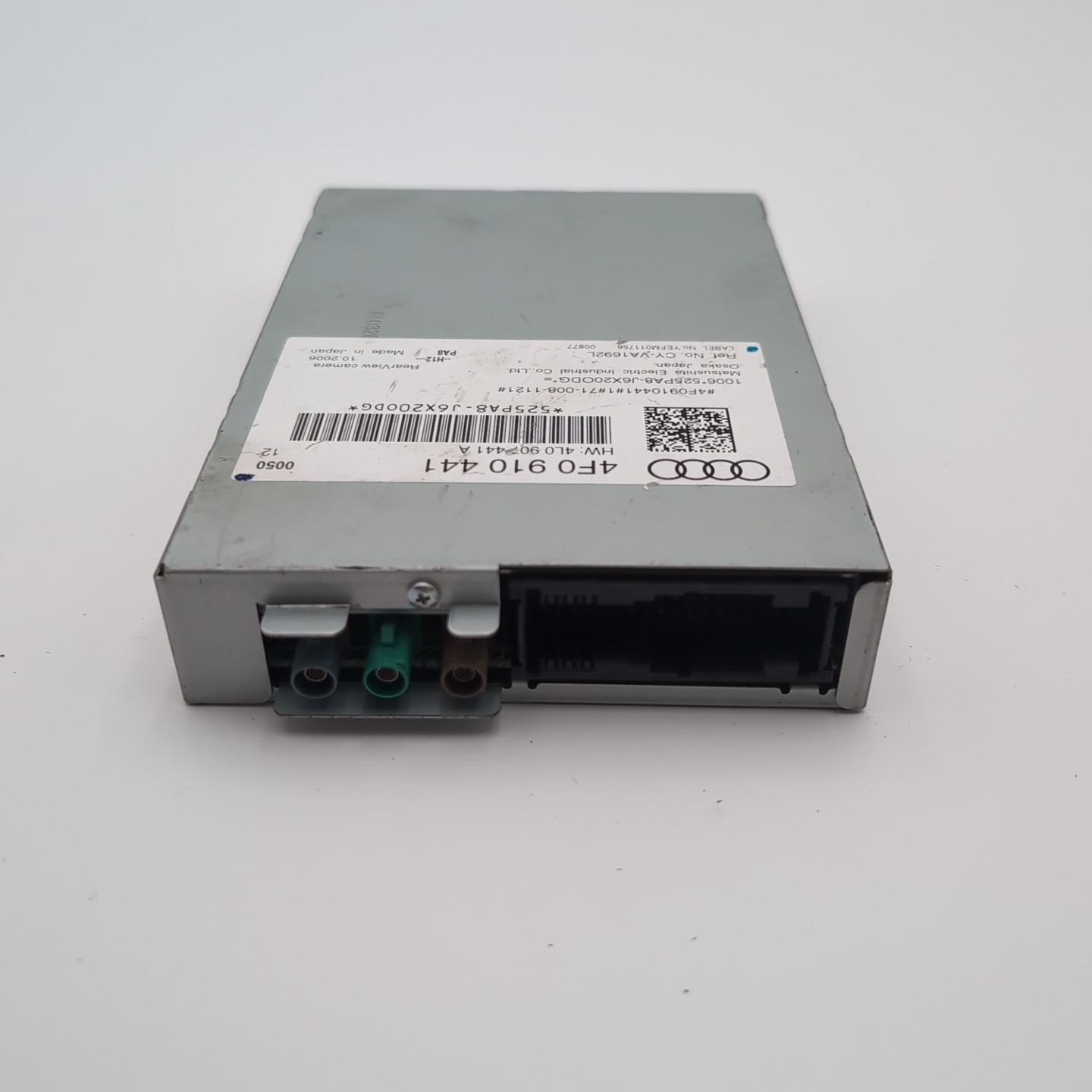 2007 2008 Audi S6 Rear View Camera Control Module OEM 4F0910441A
