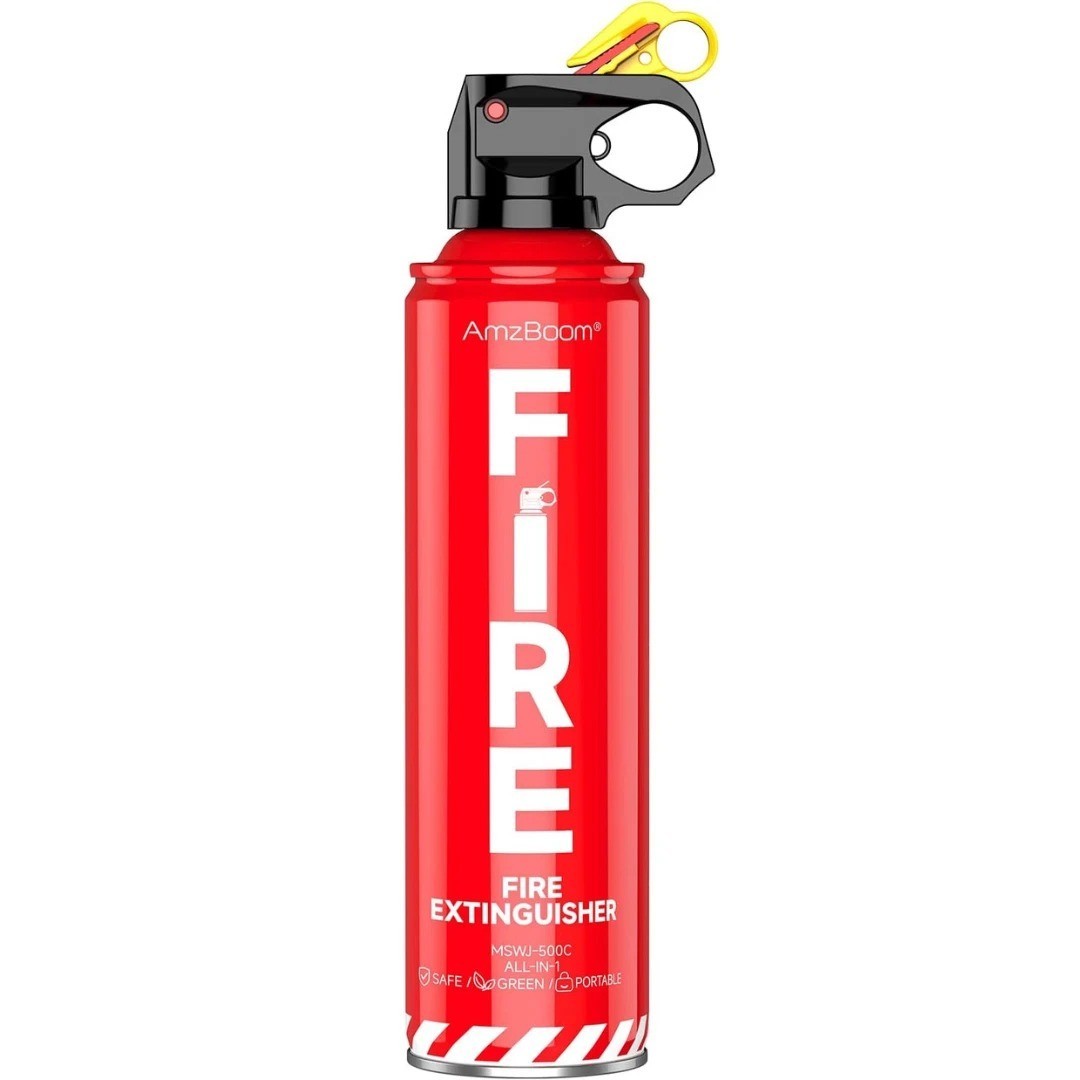 Portable Fire Extinguisher 4-in-1 with Mount for Car Home Kitchen Boa