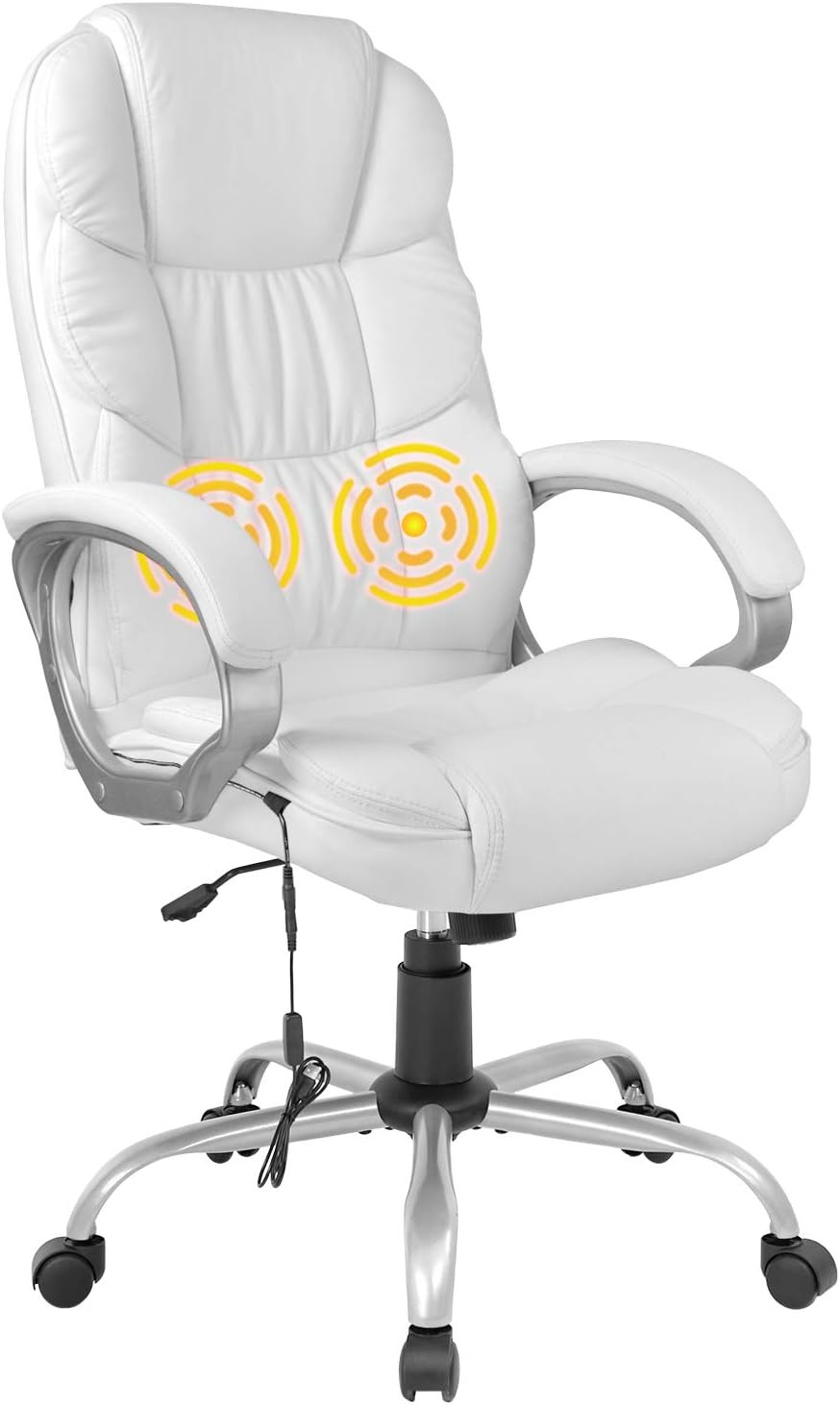Home Office Chair Massage Desk Chair Ergonomic Computer Chair with Lumbar Suppo