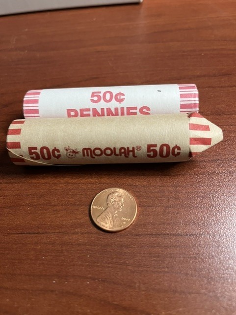 2009 D Abraham Lincoln Presidency Penny (2 rolls)