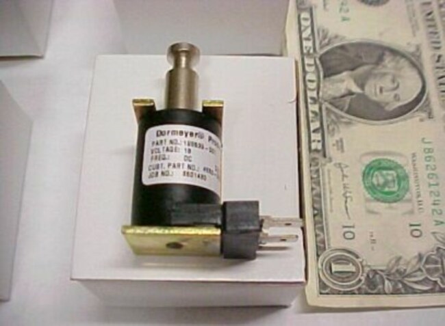 4 Electric Solenoid Actuators DC Volt 18VDC Sealed Coil 4550-0001-01 HP Dormeyer