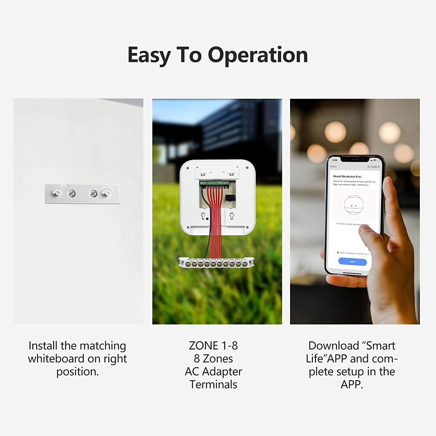 WiFi Smart Sprinkler Controller, Remote Access Watering Sprinkler/Irrigation