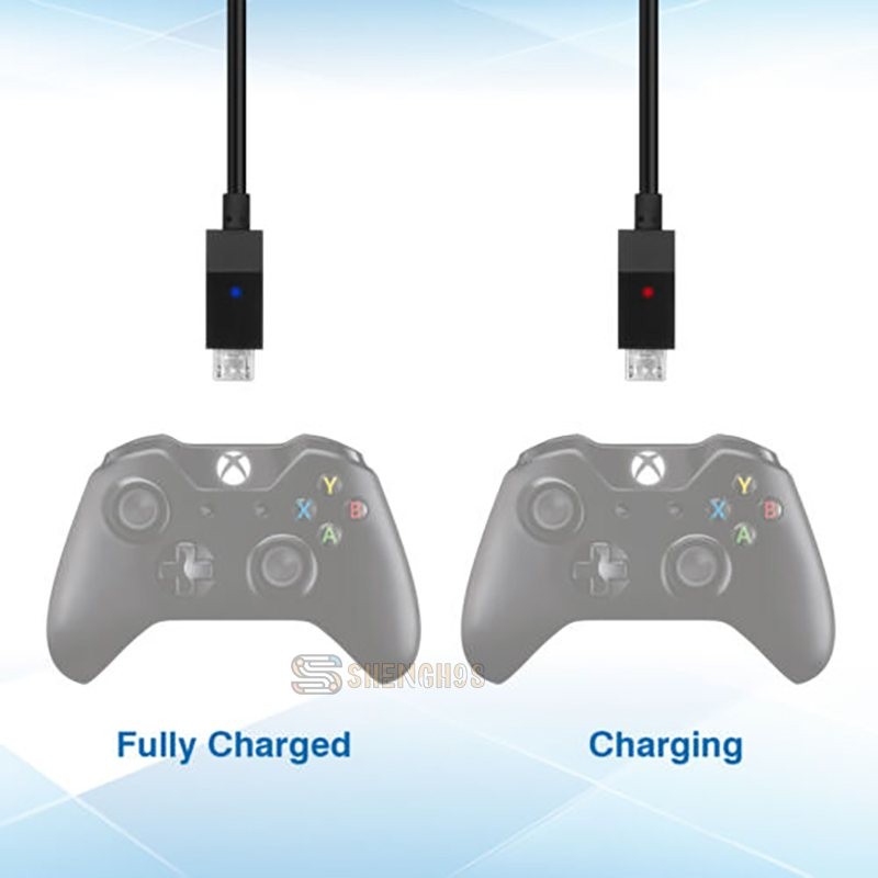 For Xbox One X S Play and Charge Kit Rechargeable Battery Pack & Charging Cable