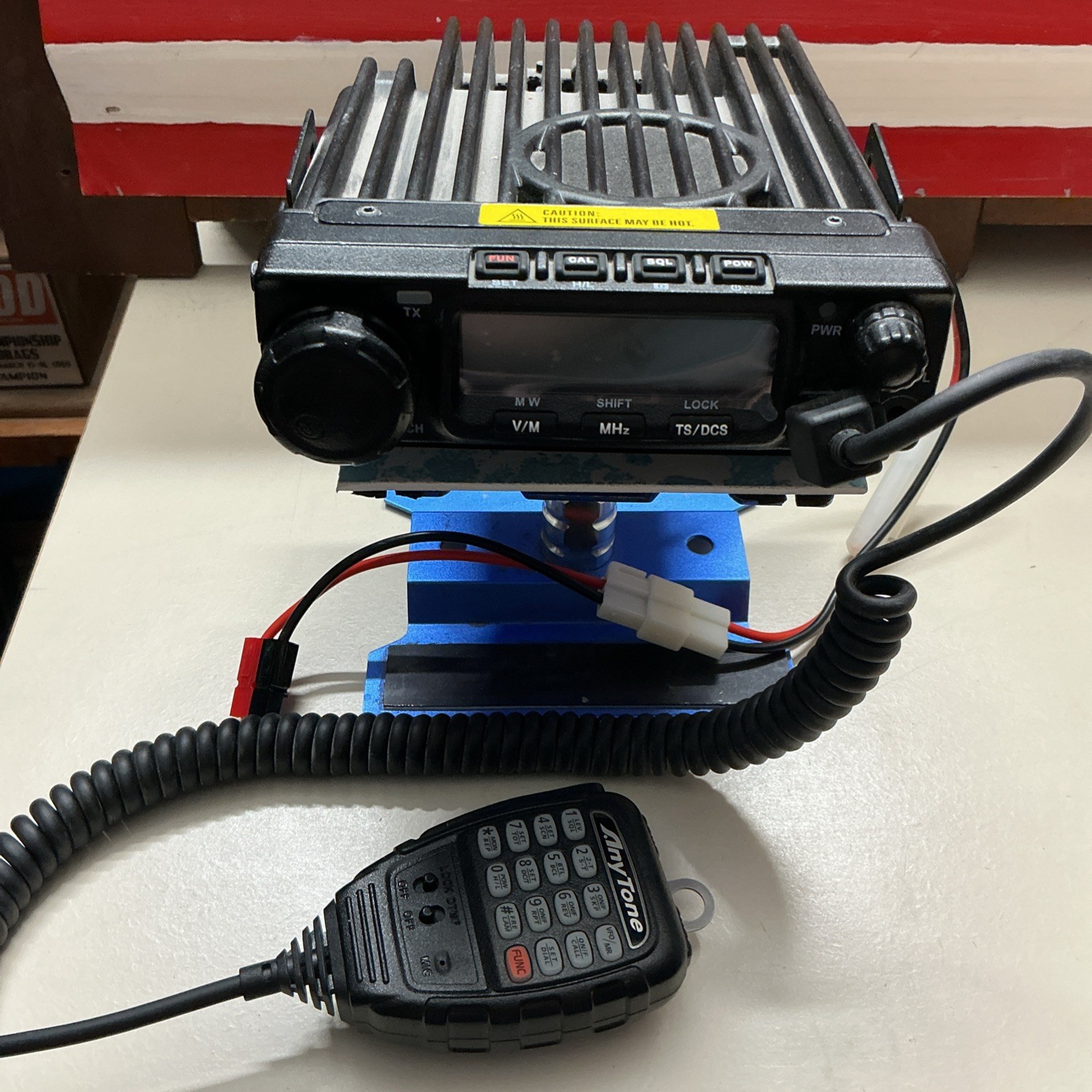 Anytone AT 588 Single Band Mobile Transceiver - Choice of: VHF/220mhz/UHF