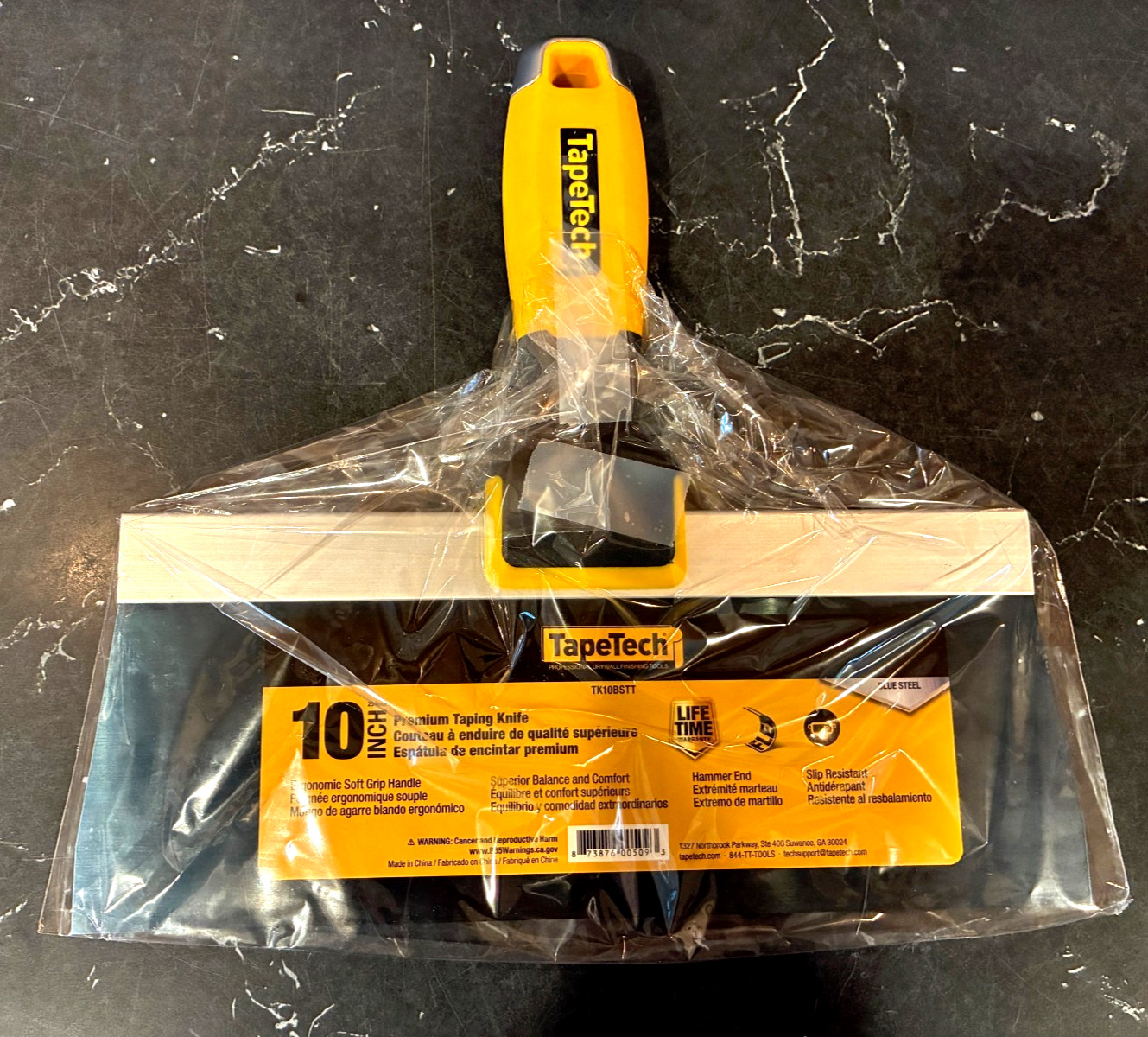 TapeTech 10" Premium Blue Steel Taping Knife