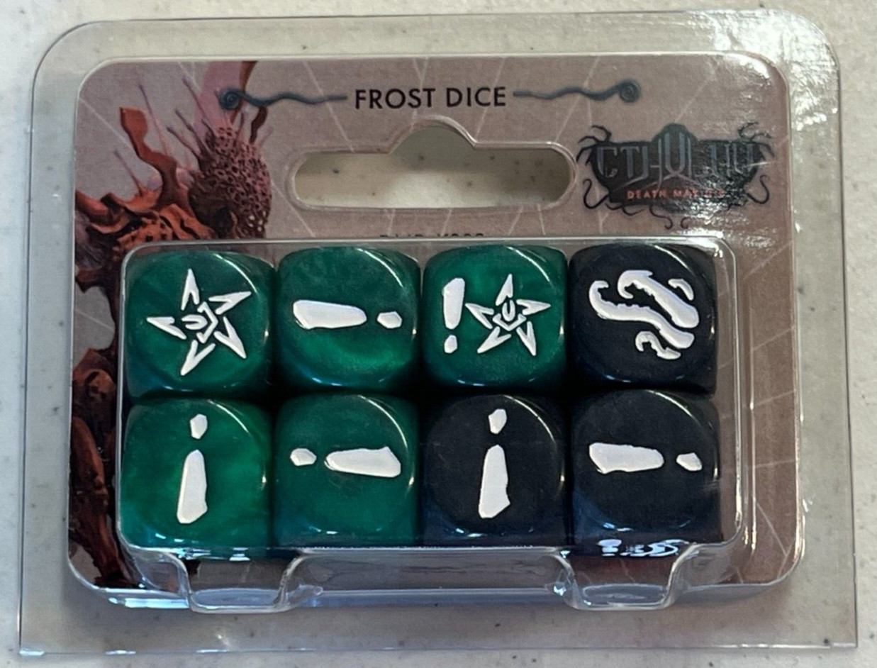 Cthulhu: Death May Die Frost Dice (Kickstarter Exclusive) - DMD-KS03
