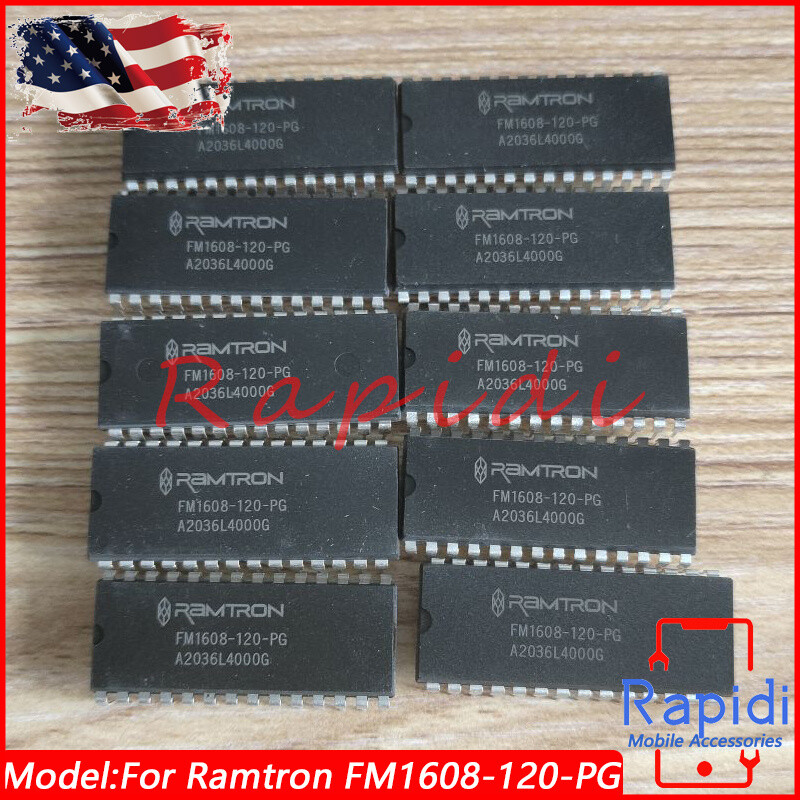 10PCS For Ramtron FM1608-120-PG FM1608-120-P 64Kbit FRAM Integrated Circuit IC