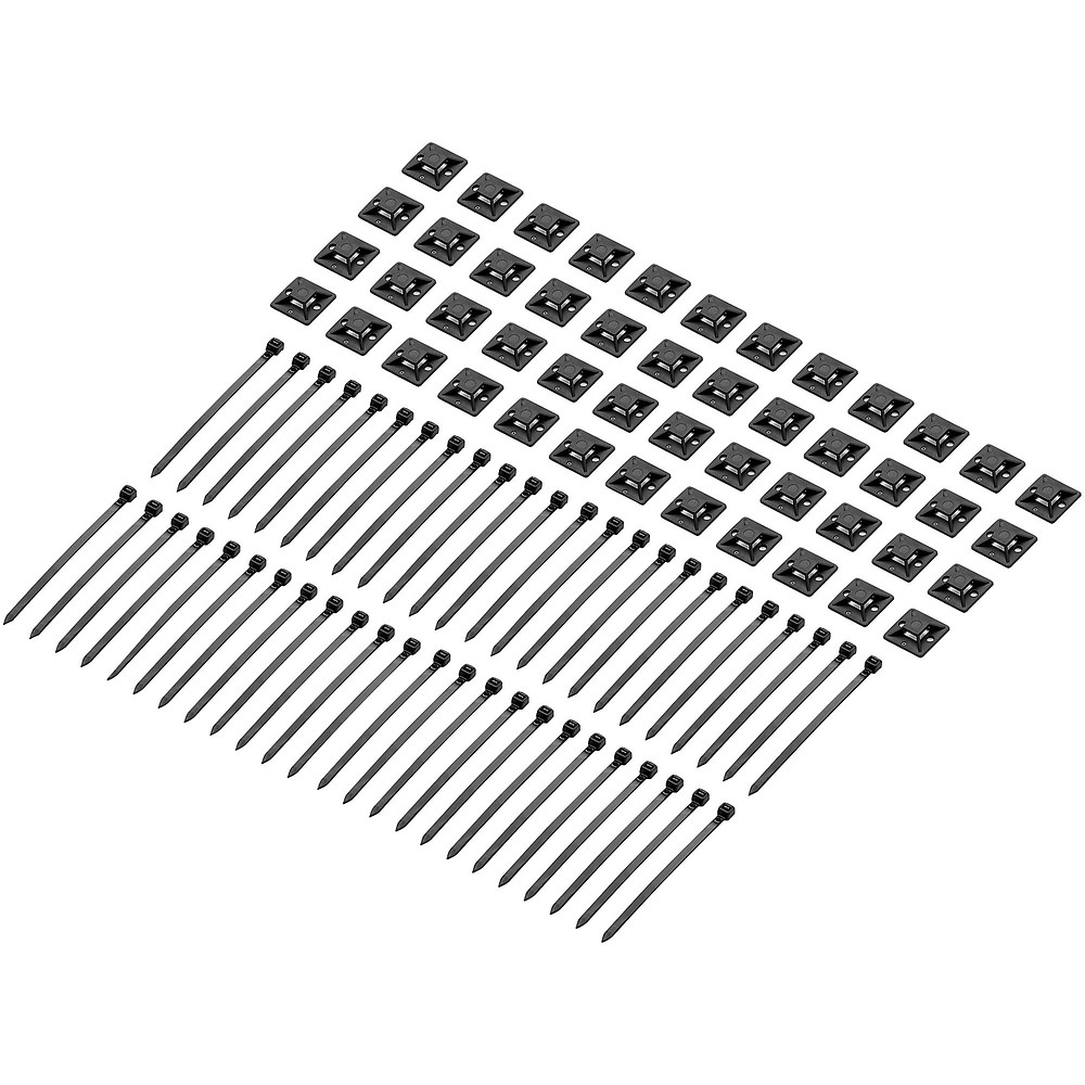Gator GVRDCTP48 Vertex Cable Ties and Holder 48Pack