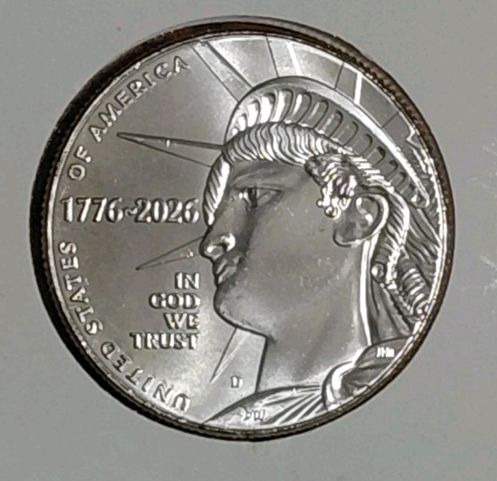 Enduring Liberty 2026  D Semiquincentennial Half Dollar