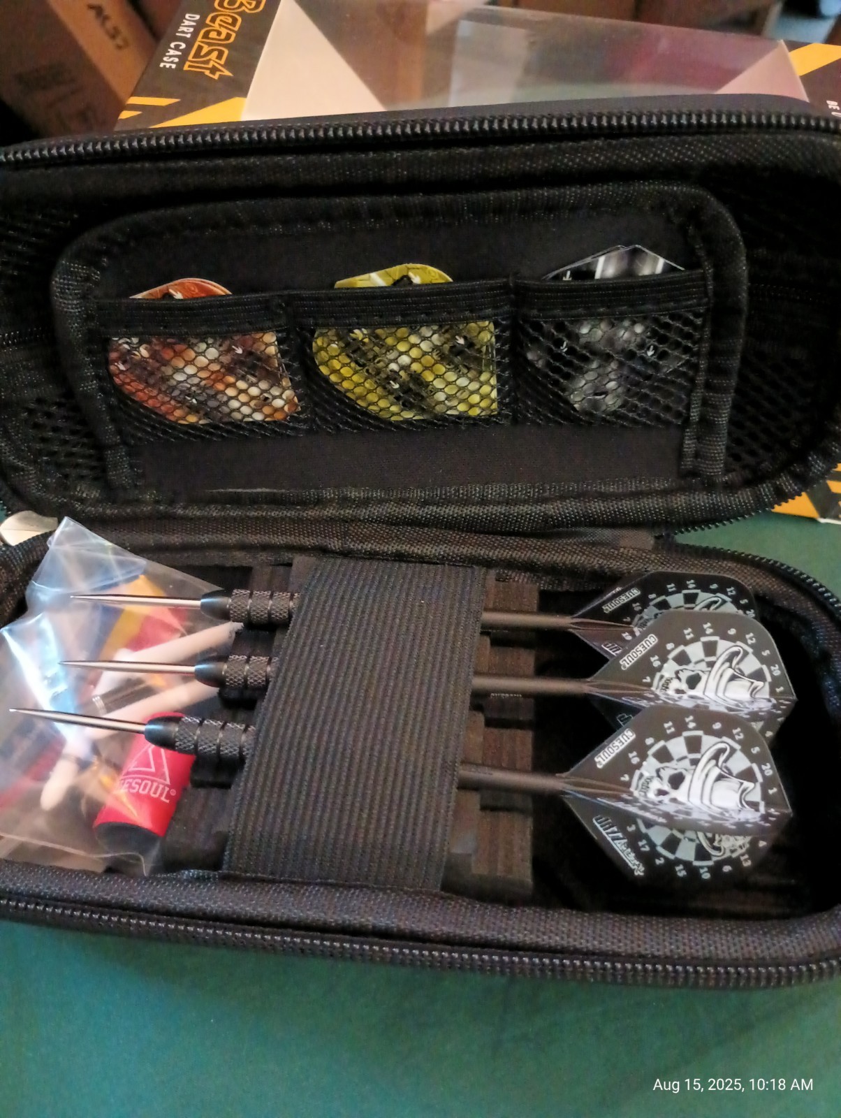 CUESOUL Big Beast 90% 26g/27g Steel Tip Tungsten Dart Set with Dart Case