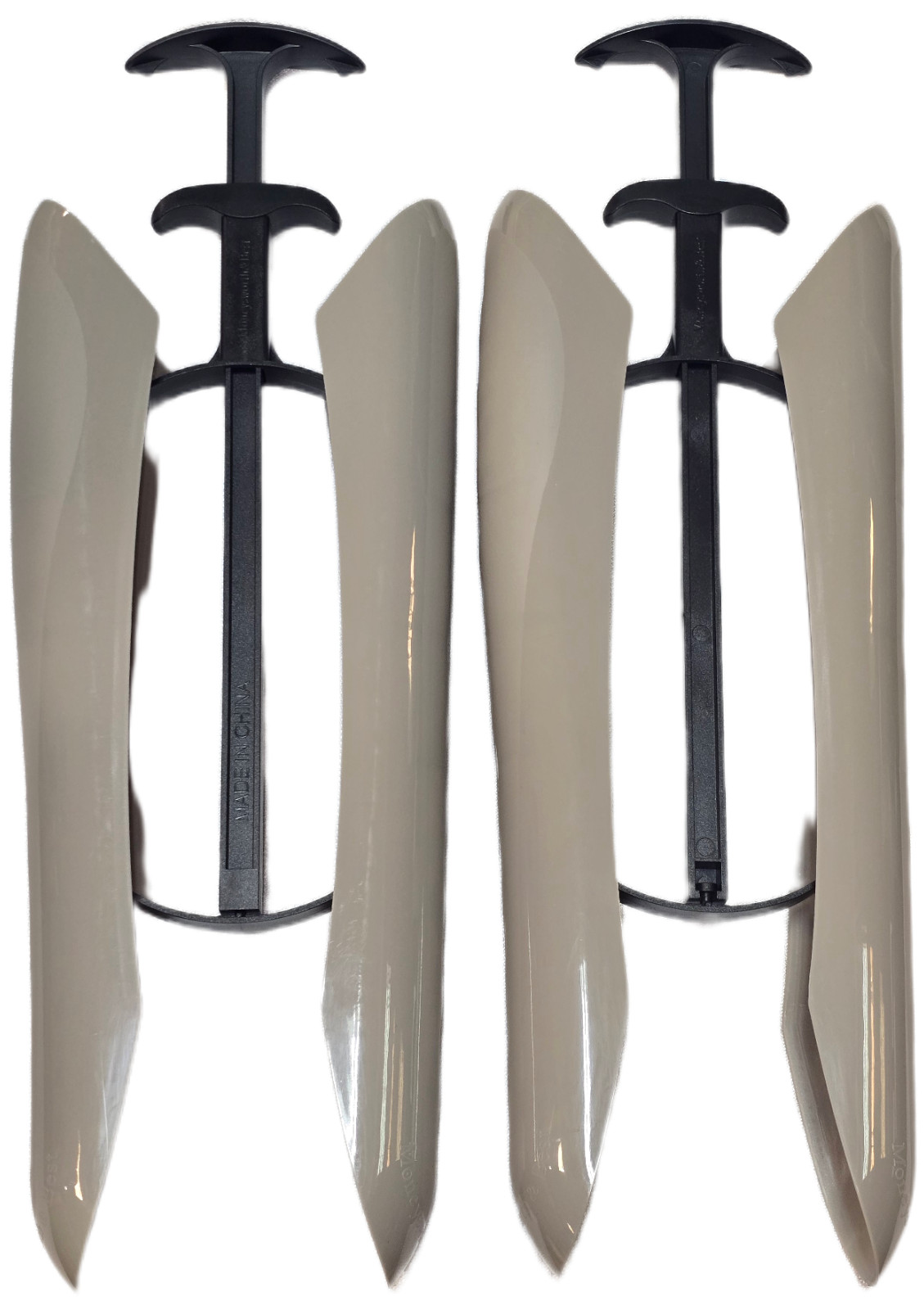 Moneysworth & Best Fashion Mid Calf/Full Boot Shapers Shoe Trees GREY-  1 Pair
