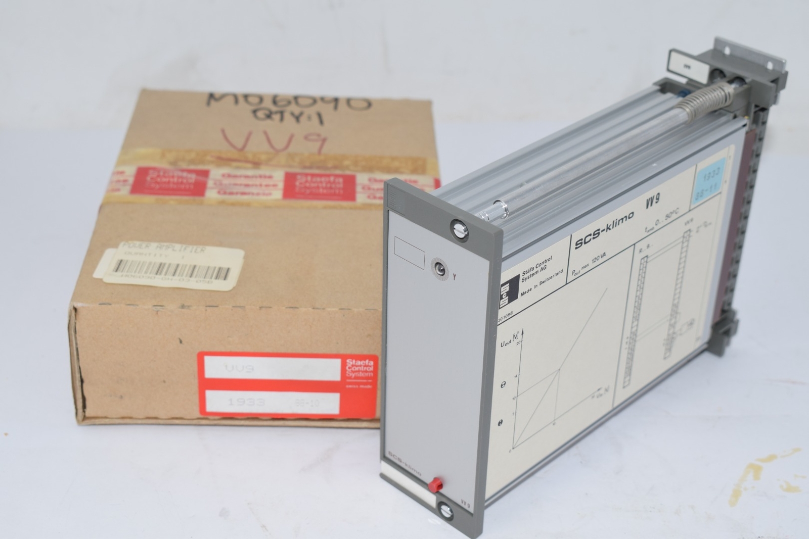 NEW SIEMENS STAEFA CONTROL VV9 SIGNAL CONVERTER PLC