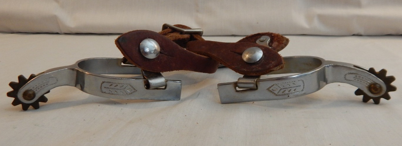 Stainless Steel Chinese made Kids/Youth Western Cowboy Spurs - 73