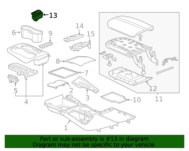 Genuine GM F (S)Switch 85629743