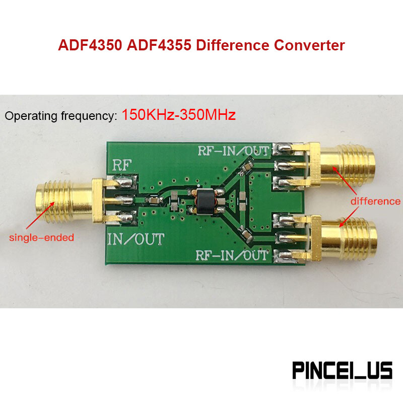ADF4355 Difference Converter Signal Converter One Balun 1:1 150KHz-350MHz pe66