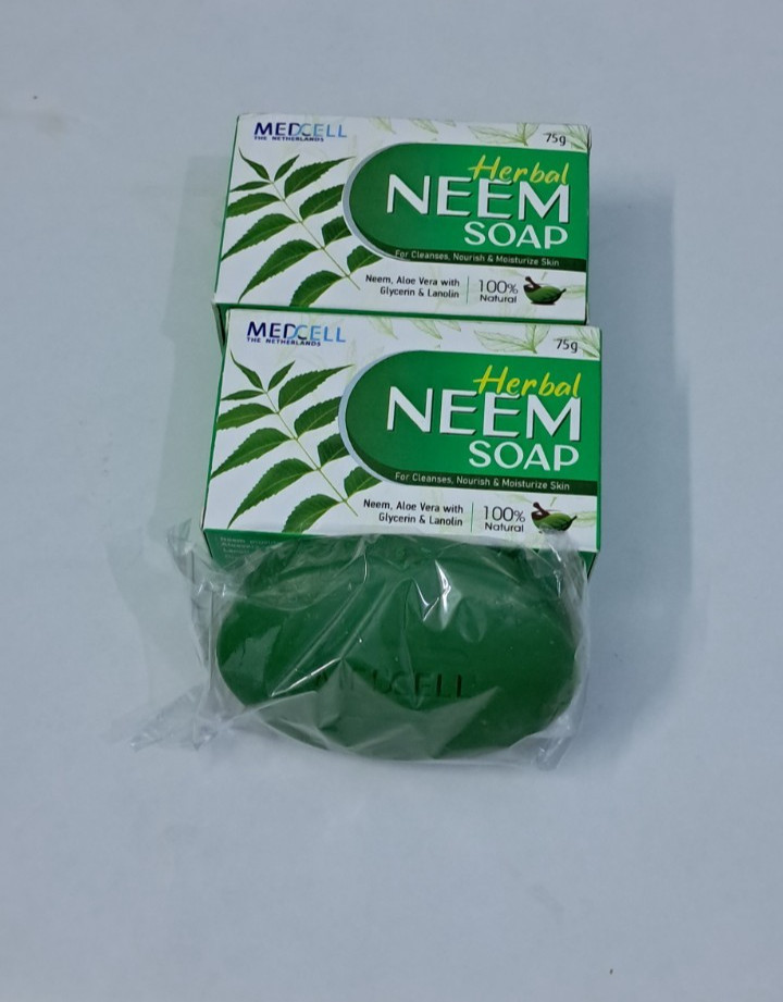 2X Neem Scabies Treatment Soap – Kills Mites & Eggs – Quick Relief Antibacterial