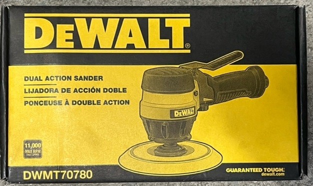 DEWALT DA Sander, Air Sander, Pneumatic Dual Action Orbital Sander (DWMT70780)