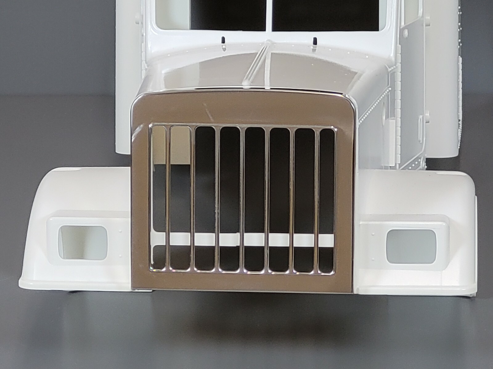 Aluminum Front Air Grill Cover Guard Mount Plate 1/14 Tamiya King Grand Hauler