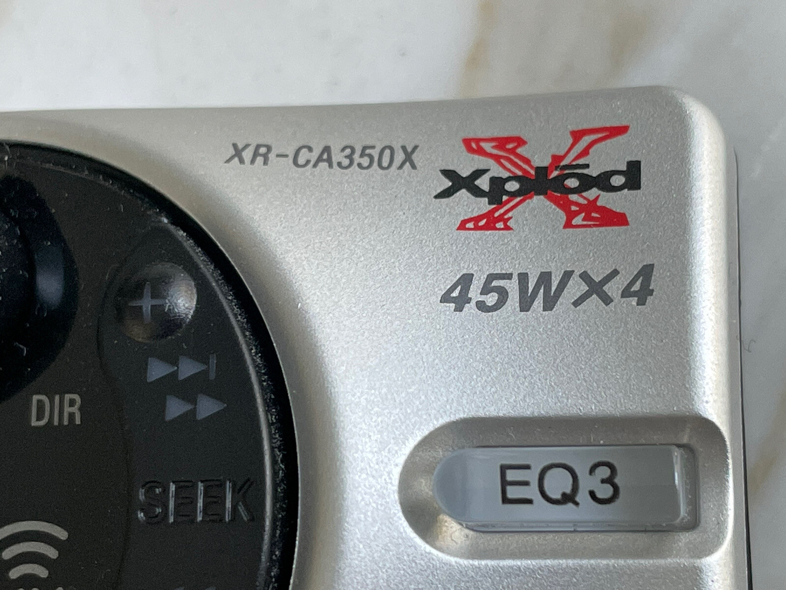 SONY XR-CA350X CAR STEREO CASSETTE SONY XR-CA350X STEREO ONLY FACEPLATE OEM🟠
