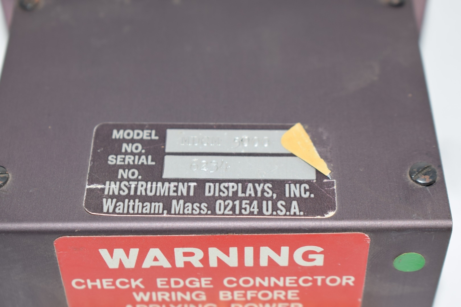 Keltron MDCM-5000 Mini-Digit Instrument Displays PLC Digital Display