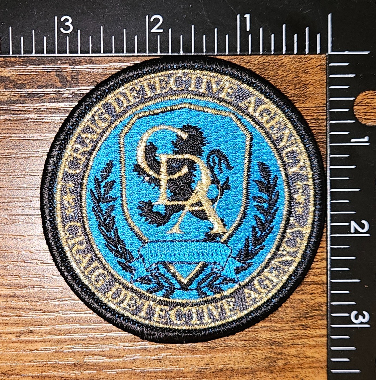 Craig Detective Agency CDA Private Investigation Patch