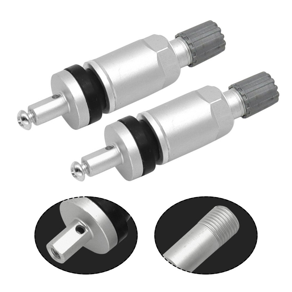 2pcs Tire Valves Tubeless Valve For Tyre Pressure Monitoring Sensor Valve Stem