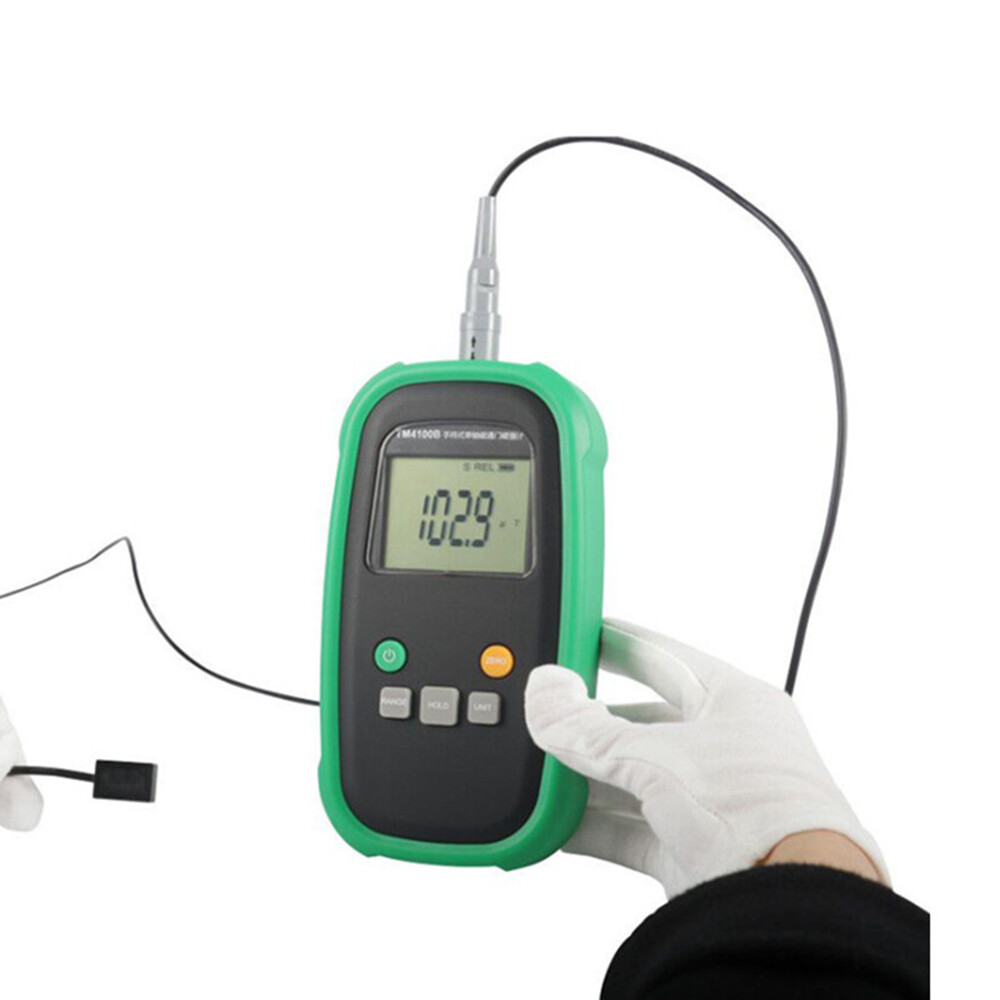 Single Axis Tesla Gauss Meter Fluxgate Magnetometer Magnetic Field Tester 2%