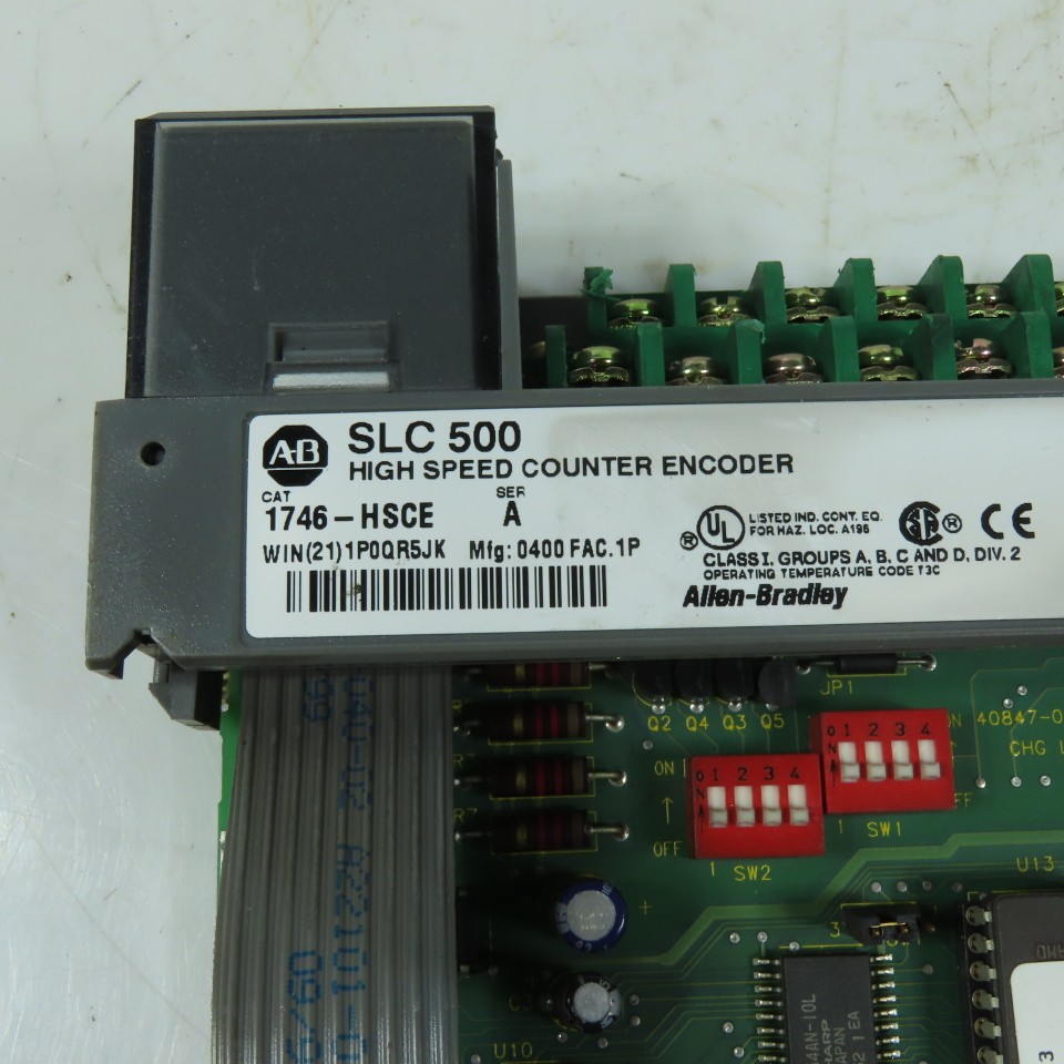 Allen-Bradley 1746-HSCE SLC 500 High Speed Counter Encoder Module Ser A