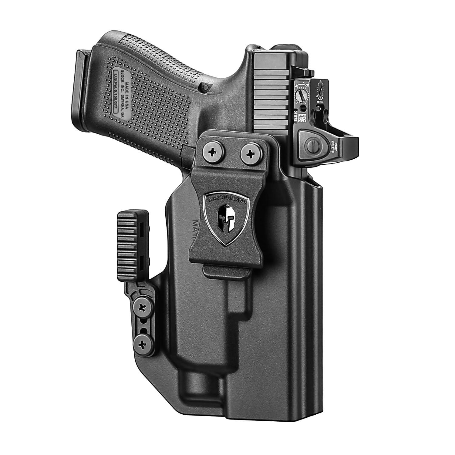 IWB Holster, Fit for Glock 17/19 Gen3-6 & 19X/ 44/45 & G34 Gen4-5 & MOS Versi...